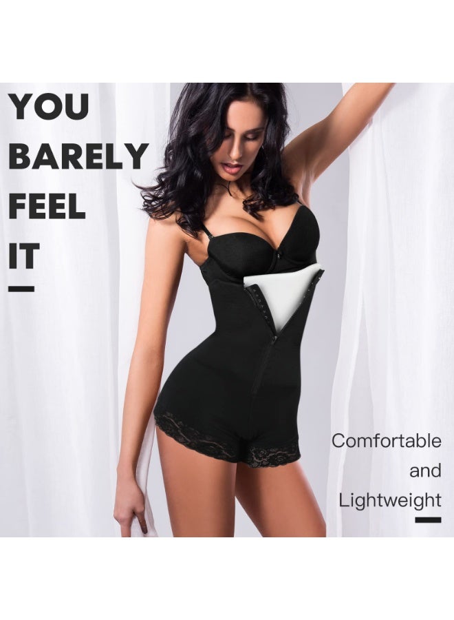 BOFAN 3PCS Lipo Foam Board Lipo Foams Post Surgery Waist Supports Foam Sheet for Recovery Post Surgery Posts Liposuction Pad Compression Garment, 28*21*1cm, White - Image 5